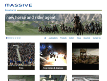 Tablet Screenshot of massivesoftware.com